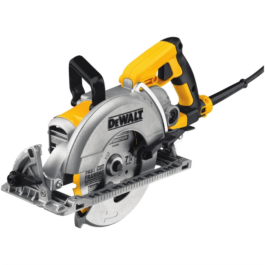 DEWALT -Amp -/-in Worm Drive Corded Circular Saw