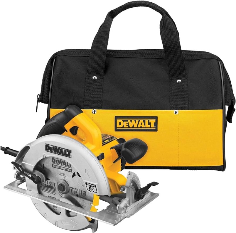 DEWALT -/-Inch Circular Saw with Electric Brake, 5-Amp