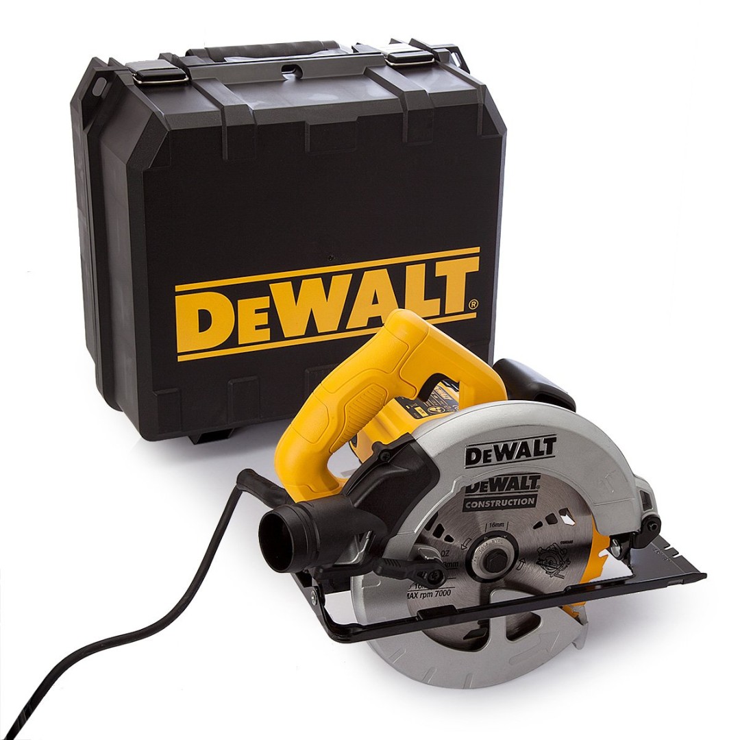 DeWalt V mm mm Compact Circular Saw in Kitbox : Amazon