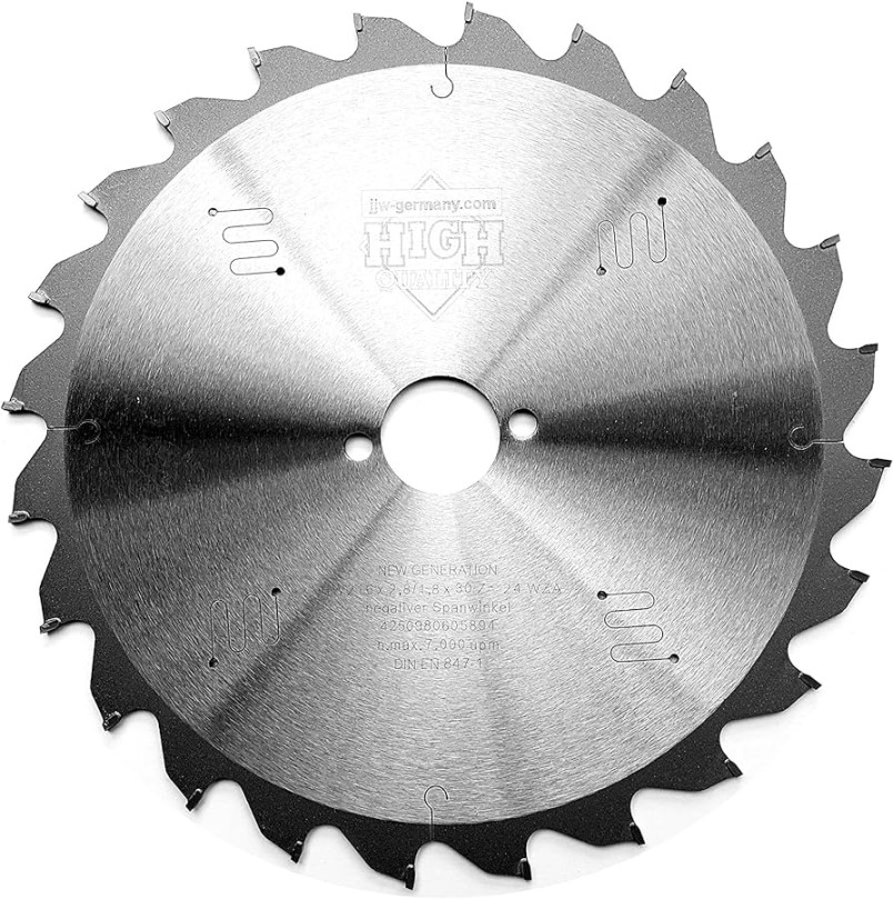 HM Circular Saw Blades  x  Negative Cutting Angle for Industrial  Quality Chop Saws ( x  Z =  WZ Negative)