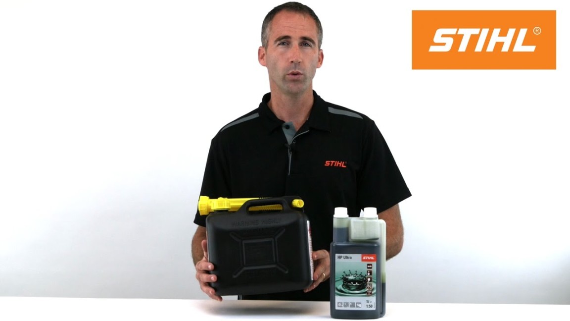 How to mix your own fuel for STIHL chainsaws & equipment