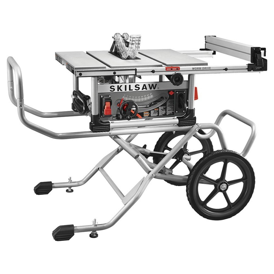 SKIL  Inch Heavy Duty Worm Drive Table Saw with Stand - SPT-