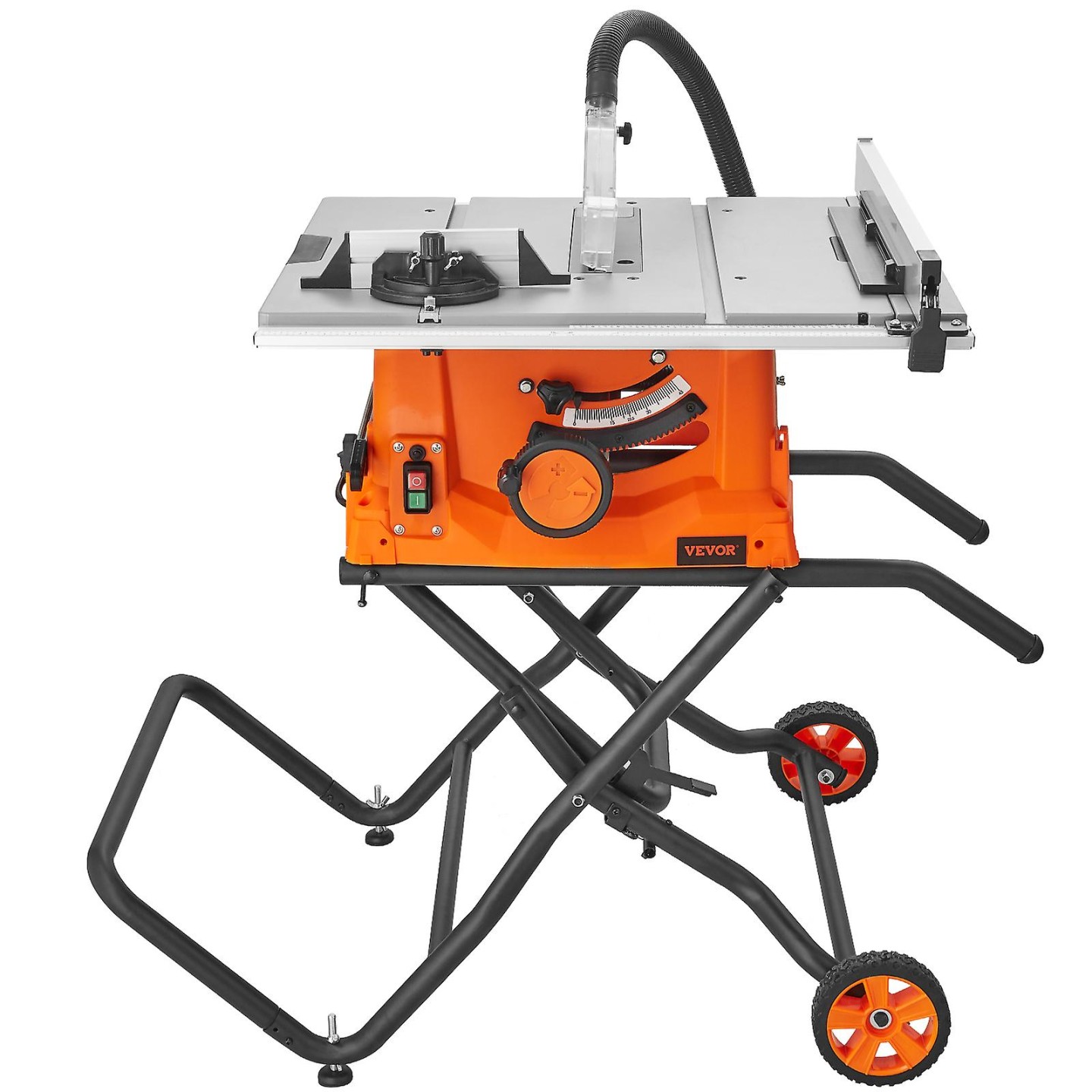 Table Saw With Stand, -inch -amp, -in Max Rip Capacity, Cutting Speed  Up To 0rpm, t Blade, For Woodworking & Furniture Making
