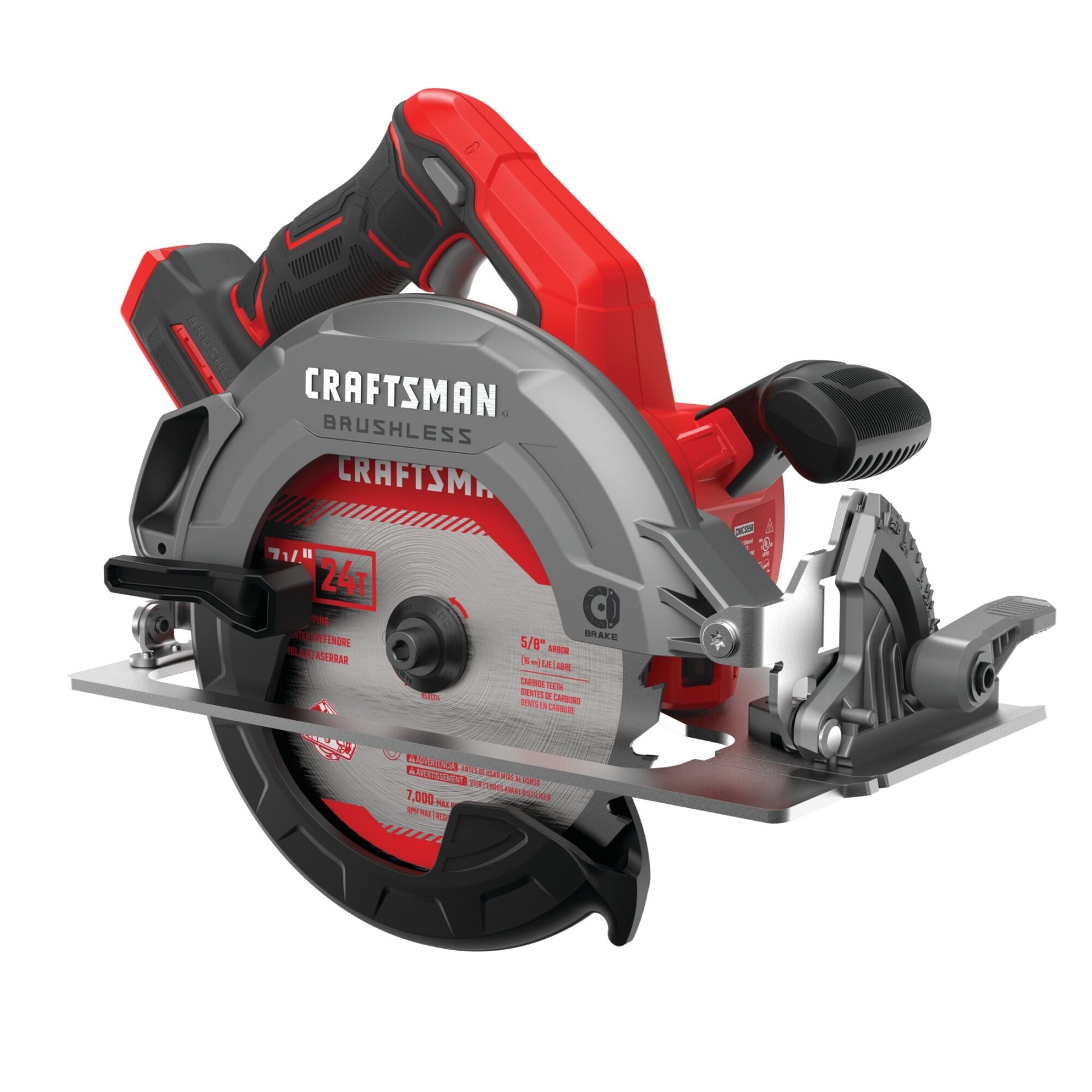 v-in-brushless-cordless-circular-saw-craftsman Craftsman Cordless Skill Saw Review: Cutting Through The Hype? picture