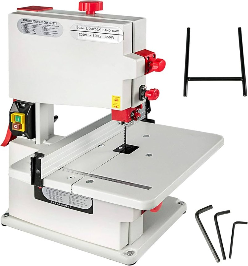 VEVOR  Inch Benchtop Bandsaw W 0mm Bandsäge Metallbandsäge