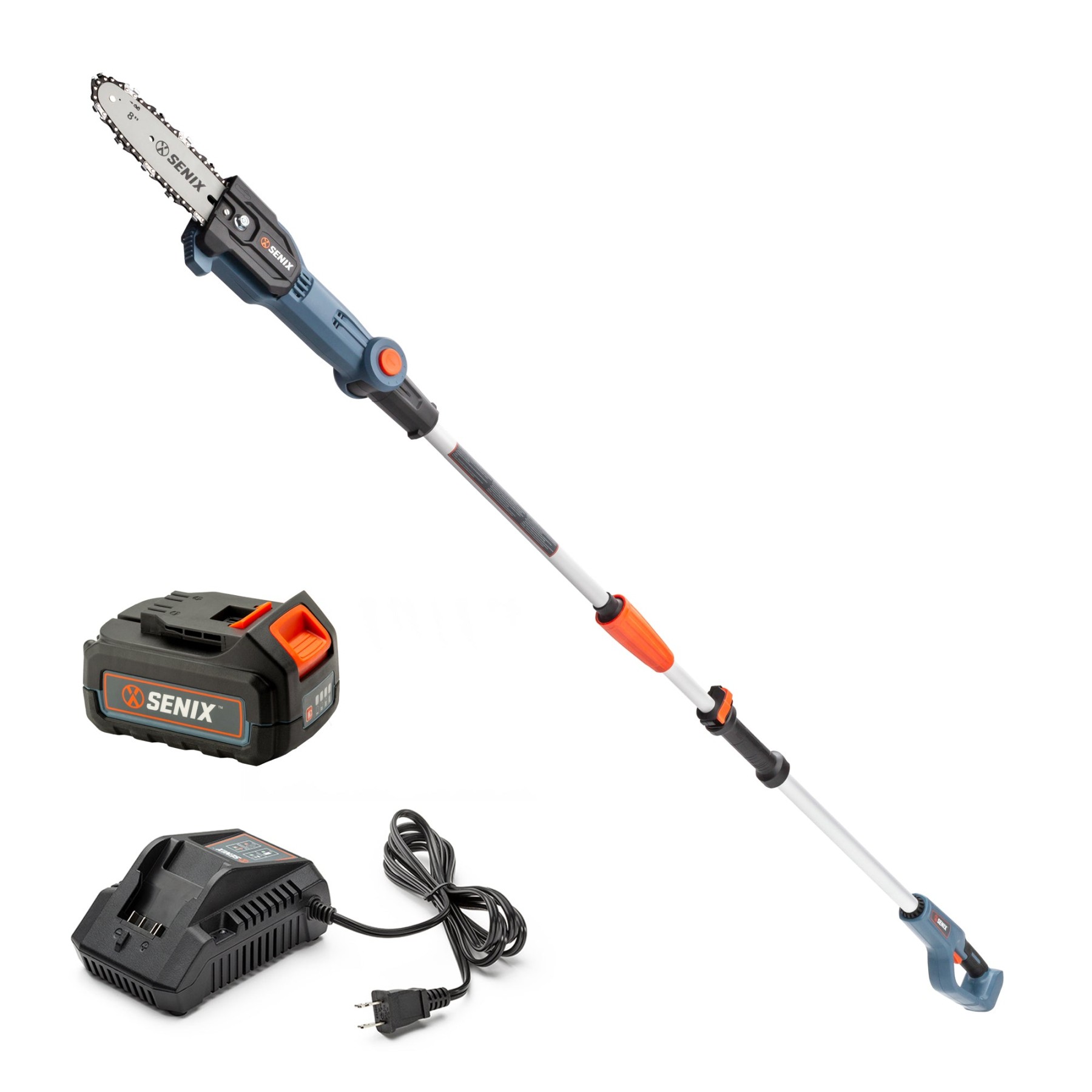 Volt Max -Inch Cordless Pole Saw (Battery and Charger