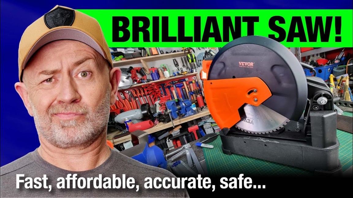 Best affordable DIY metal fabrication chop saw tested (Vevor mm)  Auto  Expert John Cadogan