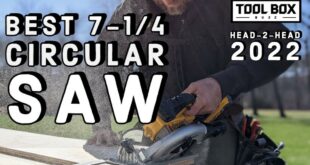 Best Cordless Circular Saw 7 1/4 Review: 2024 Buyer’s Guide