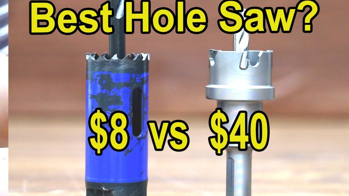 Best Hole Saw Brand? DeWalt vs Milwaukee vs Irwin, Bosch, Lenox, Diablo,  Bosch, MK Morse