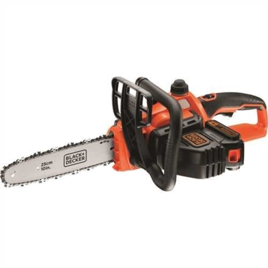 Black + Decker chainsaw,  V, lithium-ion,  cm