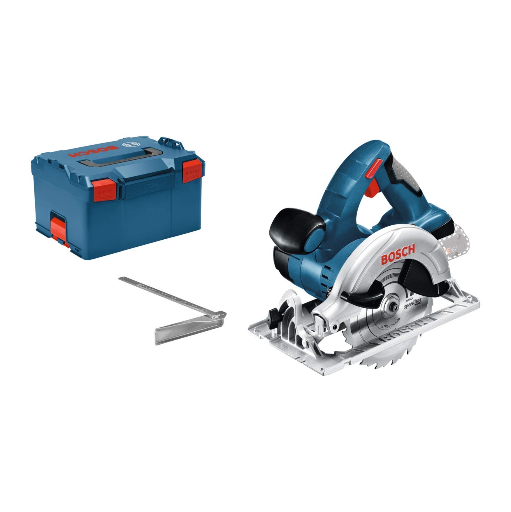 Bosch GKS  V-LI Professional Cordless Circular Saw  V (baretool:  supplied without battery/without charger, L-BOXX)