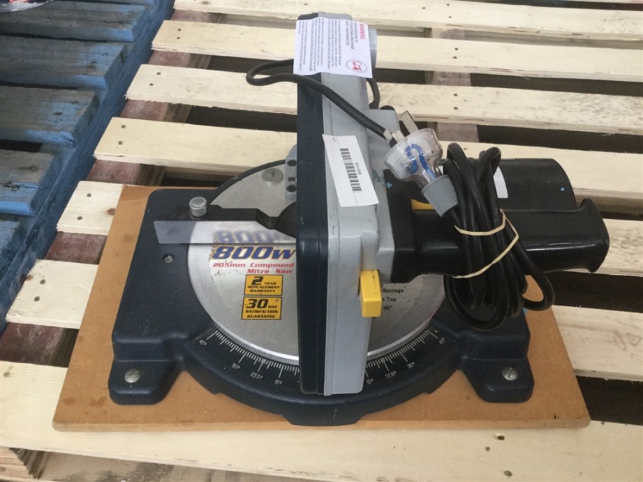 Compound Mitre Saw (mm), GMC, Model: KGS, Condition Unknown