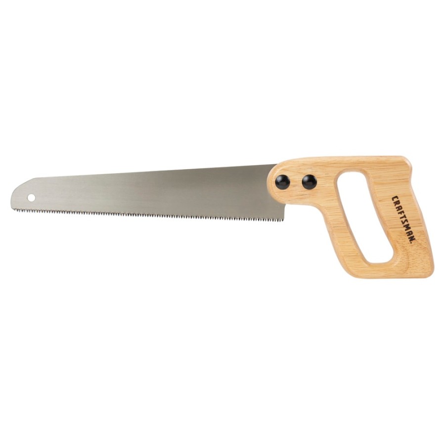 CRAFTSMAN -in Fine Finish Cut Tooth Saw in the Hand Saws