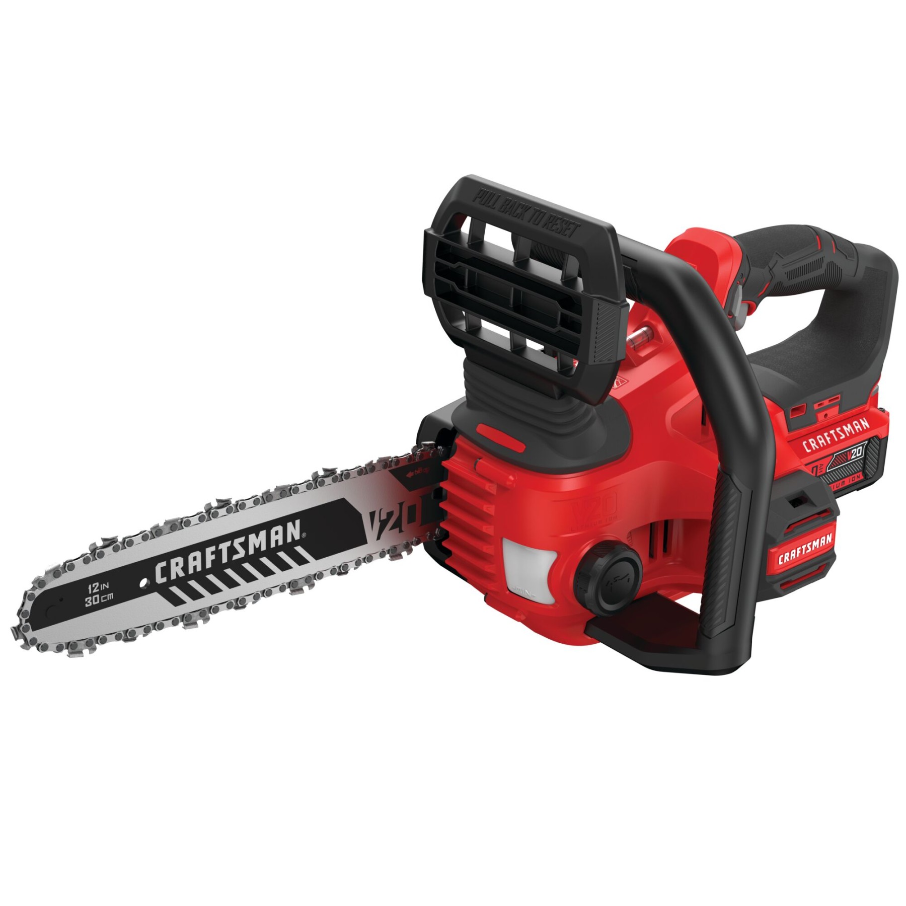 CRAFTSMAN V -volt Max -in Battery  Ah Chainsaw (Battery and