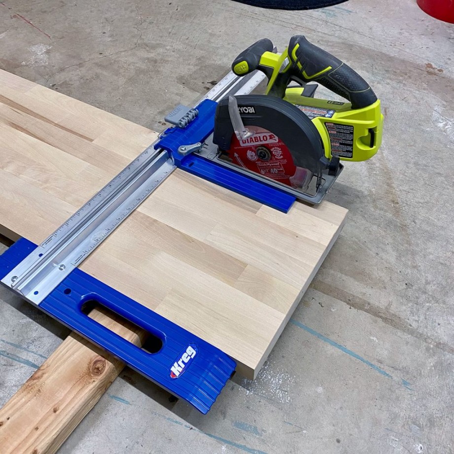 Cutting Your Butcher Block - Crosscut, Rip-Cut & Miter Cut