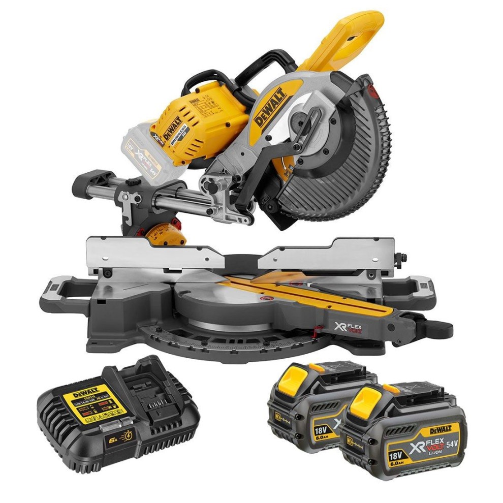 Dewalt DCST v 50mm Flexvolt Mitre Saw Kit  x ah