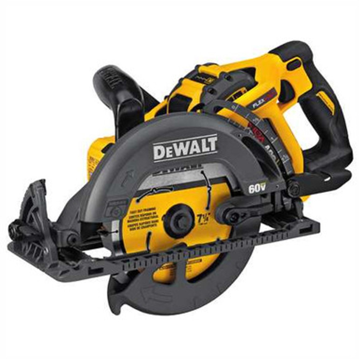 DEWALT DCSX - V MAX FLEXVOLT -/" WORM DRIVE STYLE SAW KIT