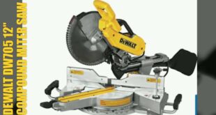 Dewalt 705 Miter Saw Review: Cutting Through The Hype (2024 Buyer’s Guide)