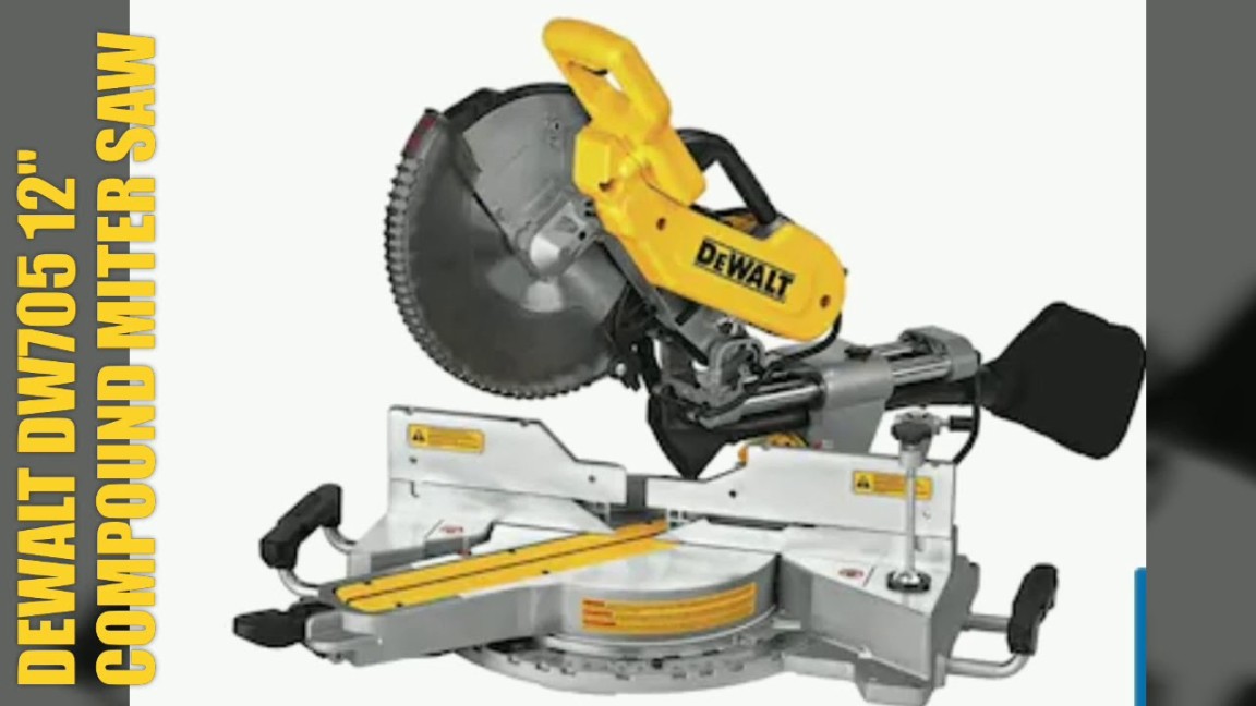 DEWALT DW " COMPOUND MITER SAW