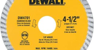 DeWalt 4 1/2 Circular Saw Blade Review: Cutting Through The Hype (2024 Update)