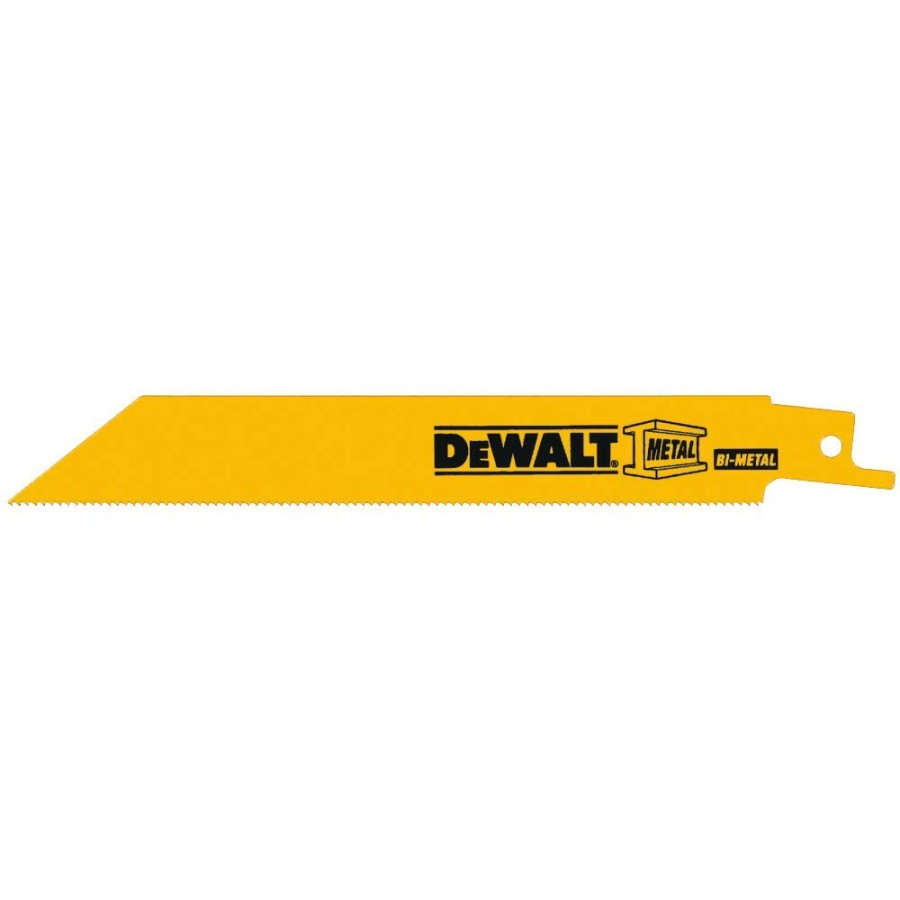 DeWALT DWB -Inch -TPI Straight Back Bi-Metal Reciprocating