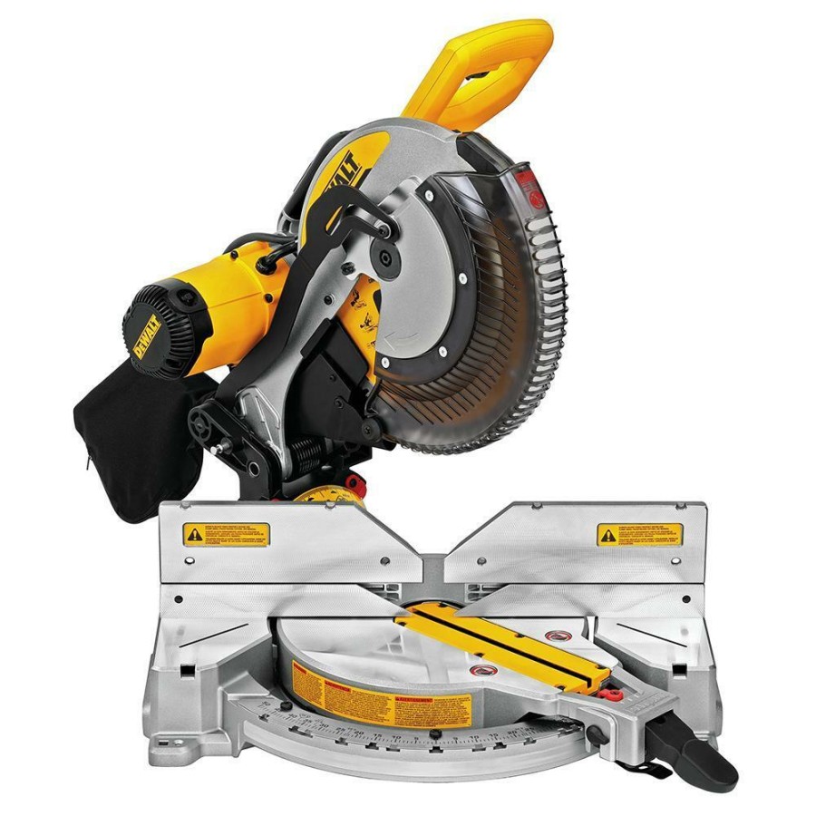 DeWALT DWSXPS  Inch  Amp Compound Double Bevel Miter Saw