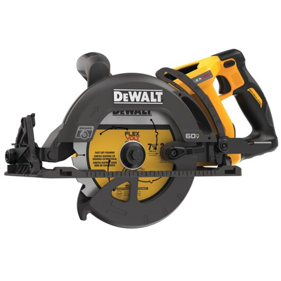 DeWALT FLEXVOLTÂ® V MAX -/ in Cordless Worm Drive