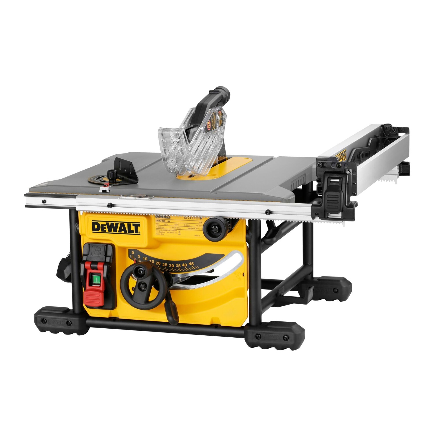 dewalt-table-saw-for-jobsite-compact-inch-dwe75 8-Inch Benchtop Table Saws: A Comprehensive Review picture