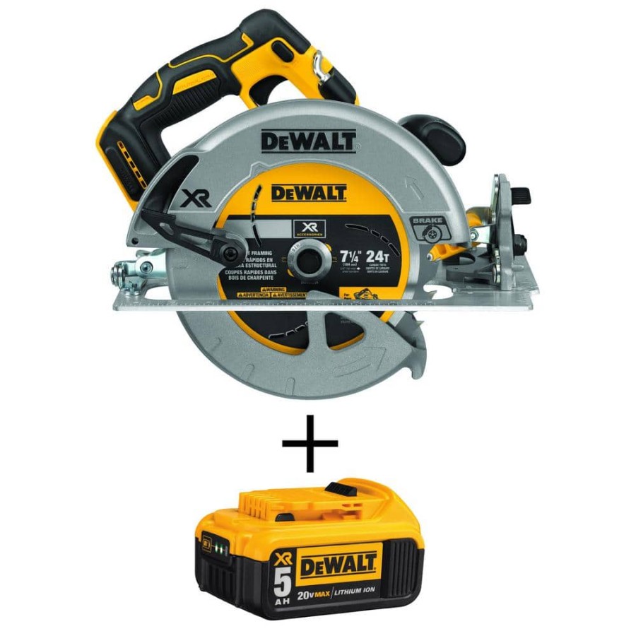 DEWALT V MAX XR Cordless Brushless -/ in