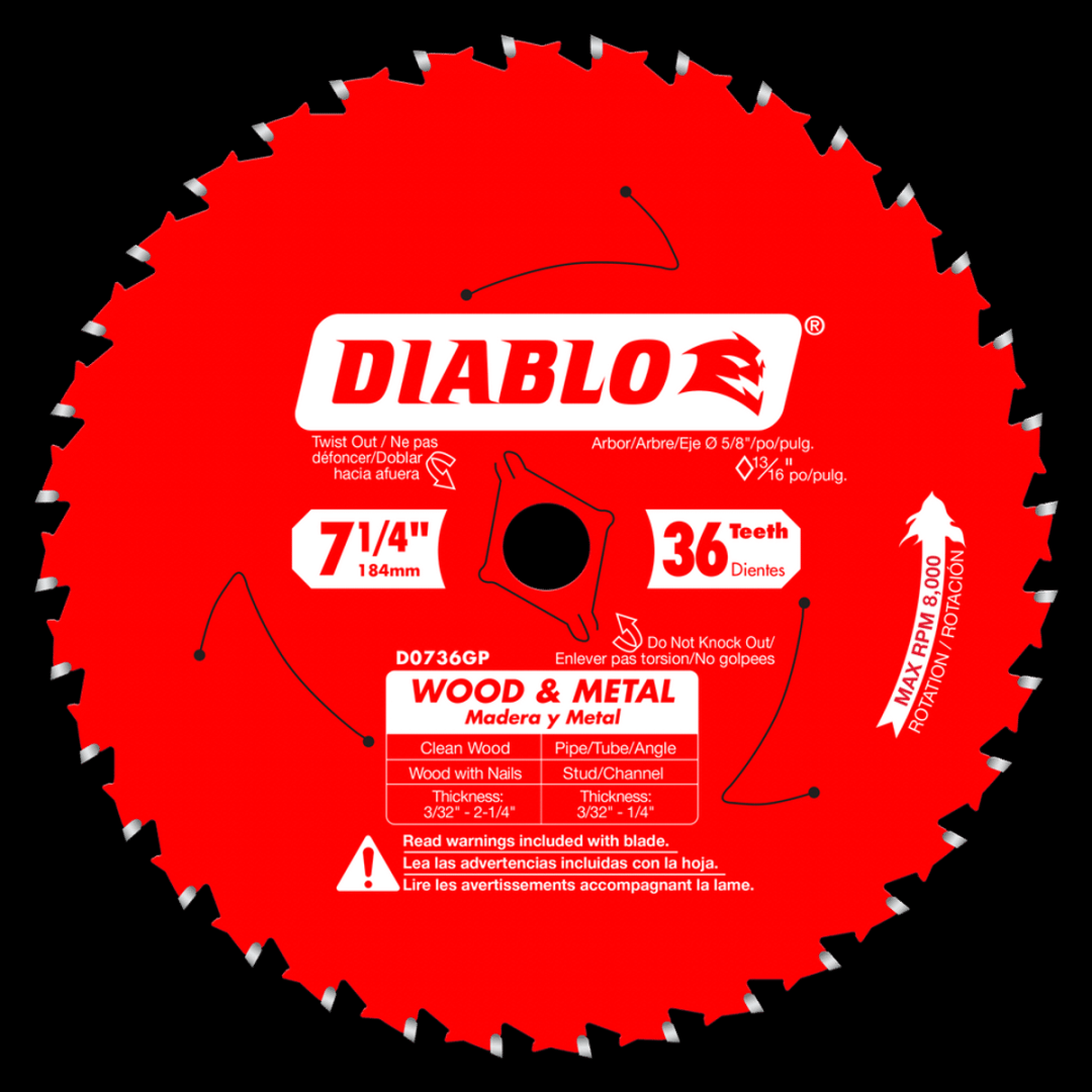 DGPA  Saw Blades  Wood & Metal Cutting  Wood & Metal