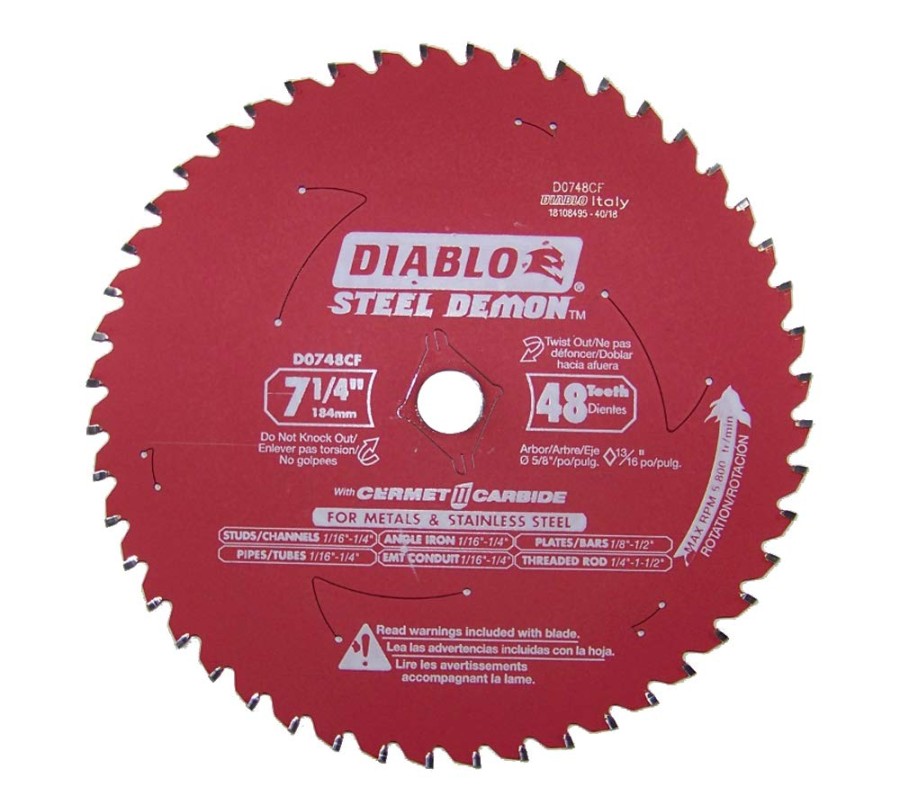 Diablo DCF Steel Demon Sägeblatt,  cm,  Zähne, Metall und