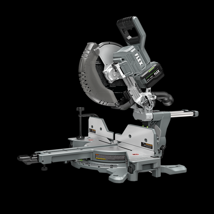 " Dual Bevel Sliding Miter Saw Stacked Lithium Kit  FLEX