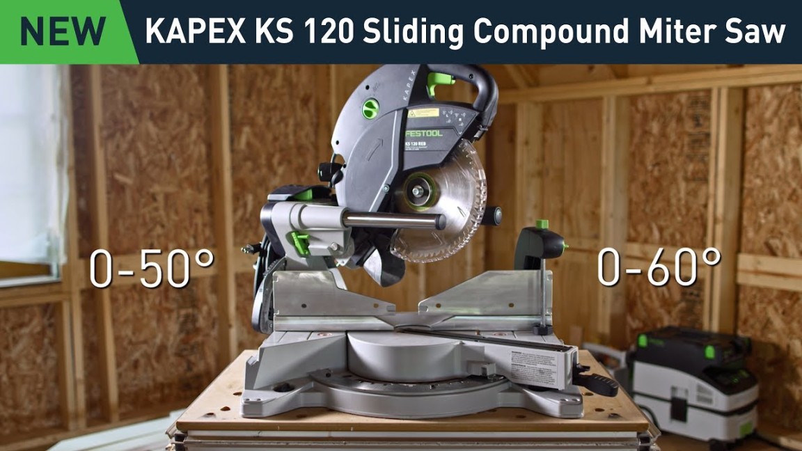 Festool KAPEX KS  REB: Sliding Compound Miter Saw