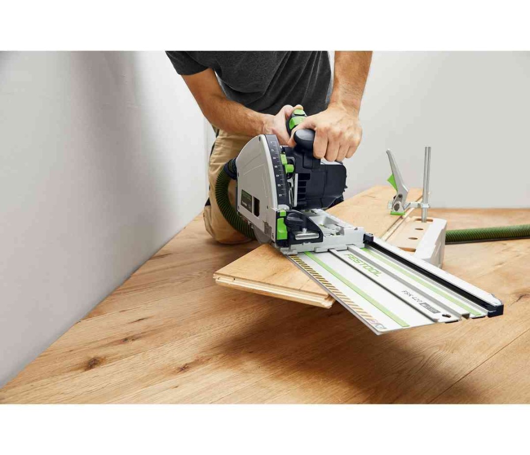 Festool Tauchsäge TS  KEBQ-Plus (mit Kreissägeblatt, Sichtfenster,  Splitterschutz, Innensechskantschlüssel), im Systainer