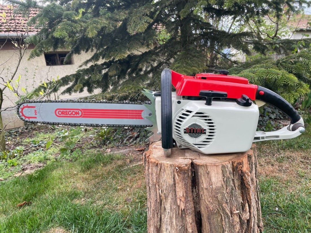 Fully restored, vintage Stihl AV chainsaw for sale  eBay