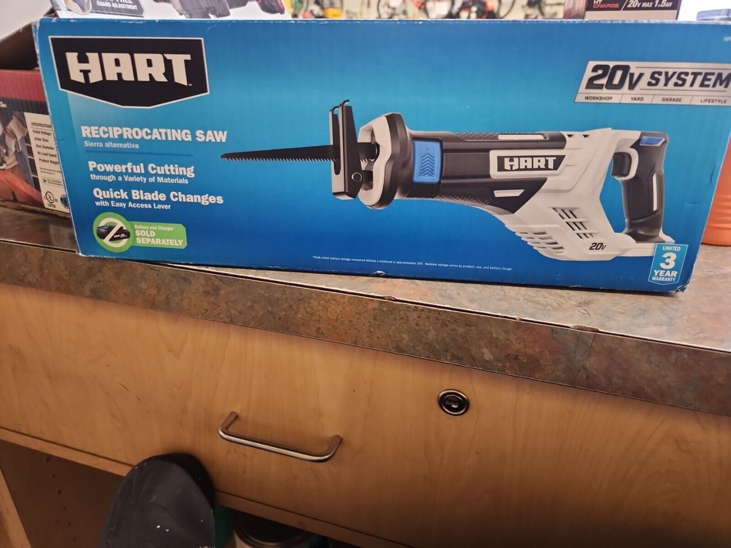 HART -Volt Reciprocating Saw (Battery Not Included)