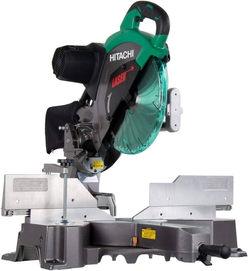 Hitachi CRSH -Amp -Inch Dual Bevel Sliding Compound Miter