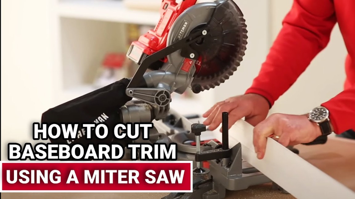 How To Cut Baseboard Trim Using A Miter Saw - Ace Hardware