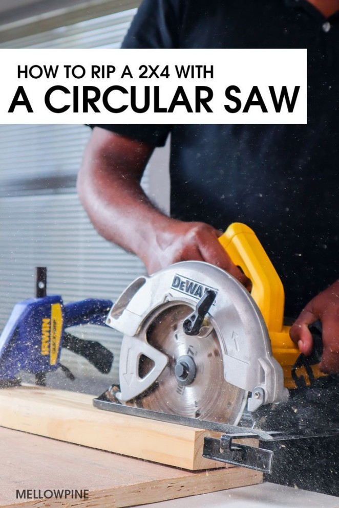 How to Rip a x with a Circular Saw