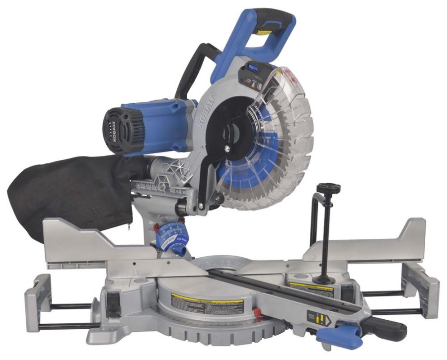 Kobalt -in -Amp Dual Bevel Sliding Compound Corded Miter Saw