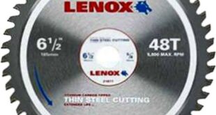 Metal Cutting Circular Saw Blade 6 1/2 Review: Cut Through Steel Like Butter