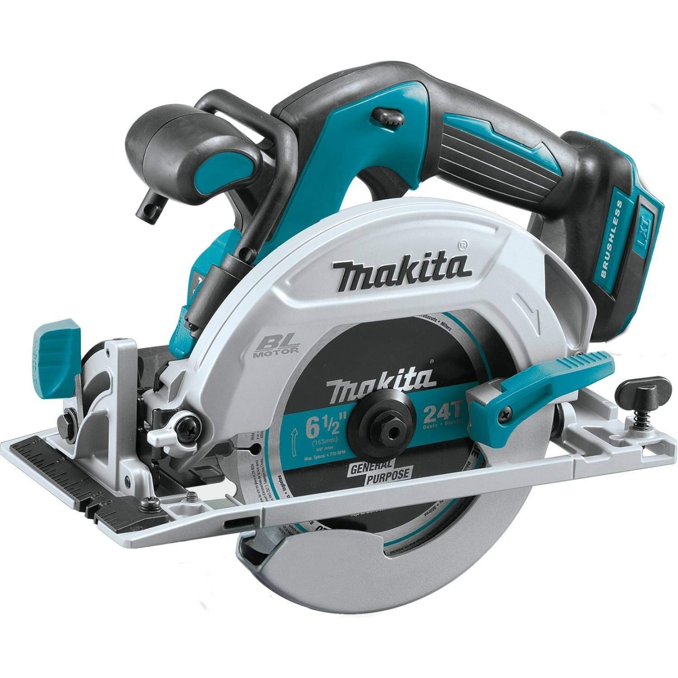 Makita XSHZ V LXT® Lithium-Ion Brushless Cordless -/" Circular Saw,  Tool Only