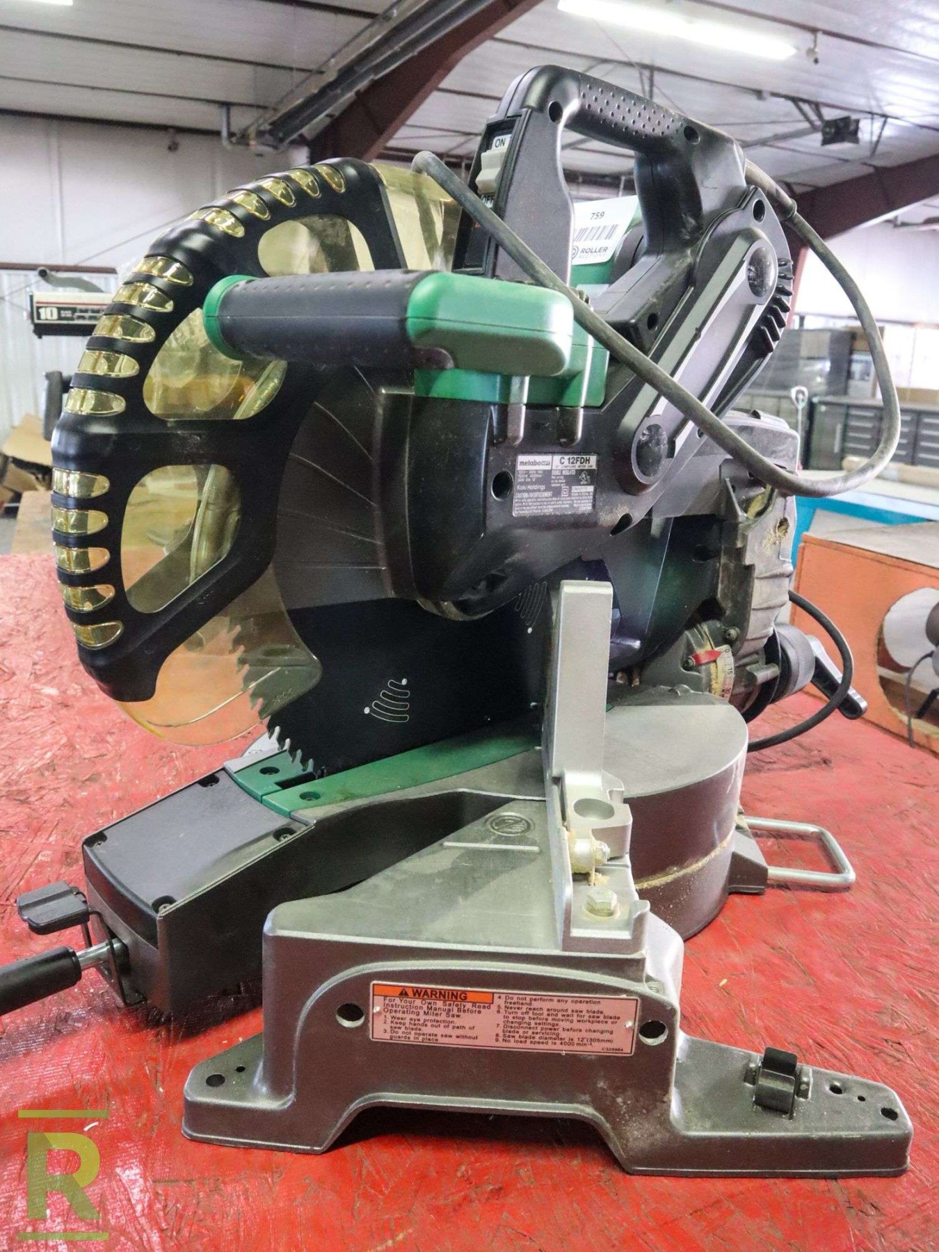 Metabo CFDH Miter Saw, " - Roller Auctions