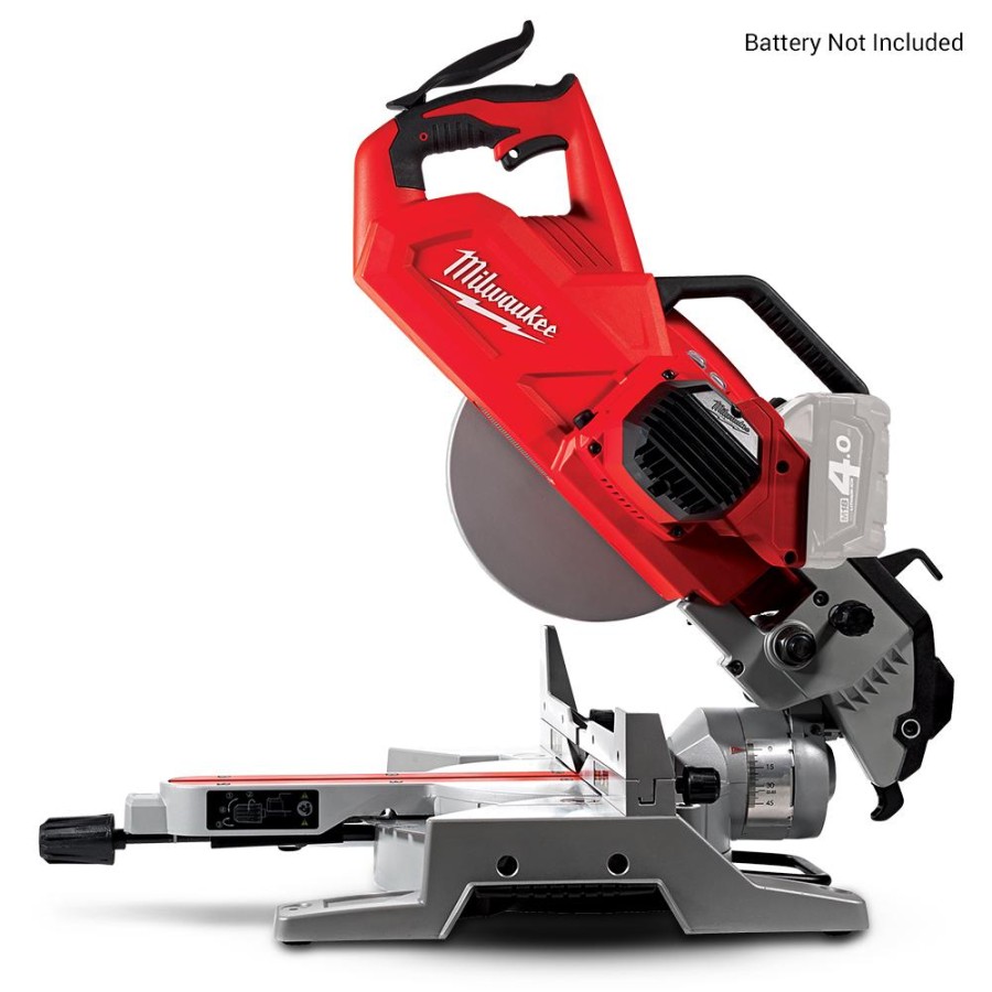 Milwaukee MSMS- V mm ( /") M Cordless Slide Compound Mitre  Saw - Skin Only