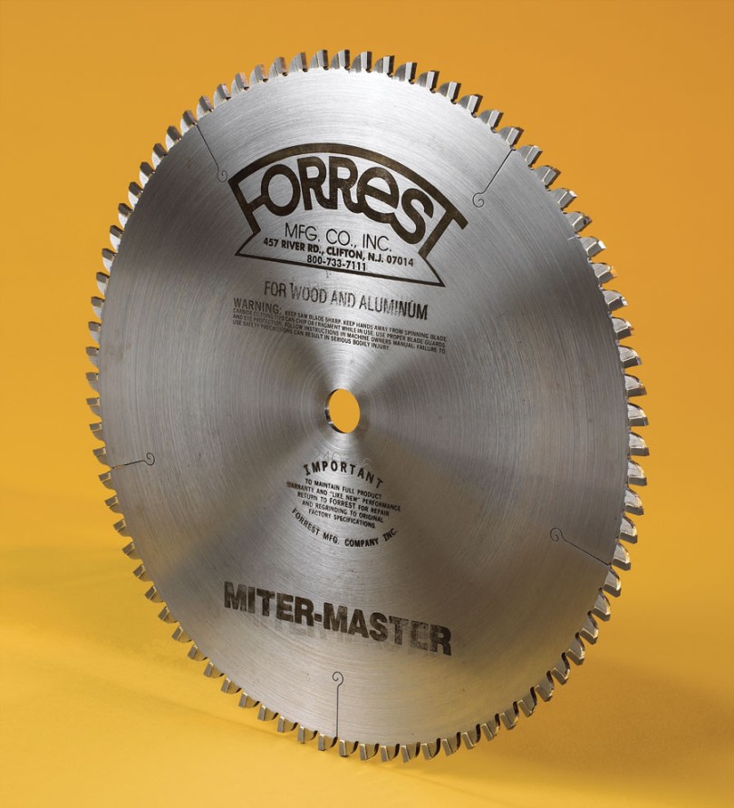 Miter Master Saw Blade for the Ultimate in Miter Cuts :: " Miter