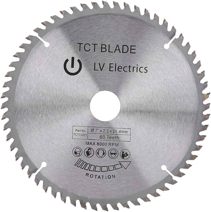 mm T Carbide Circular Saw Blade Cutting Disc for Steel, Aluminum,  Wood, Plastic