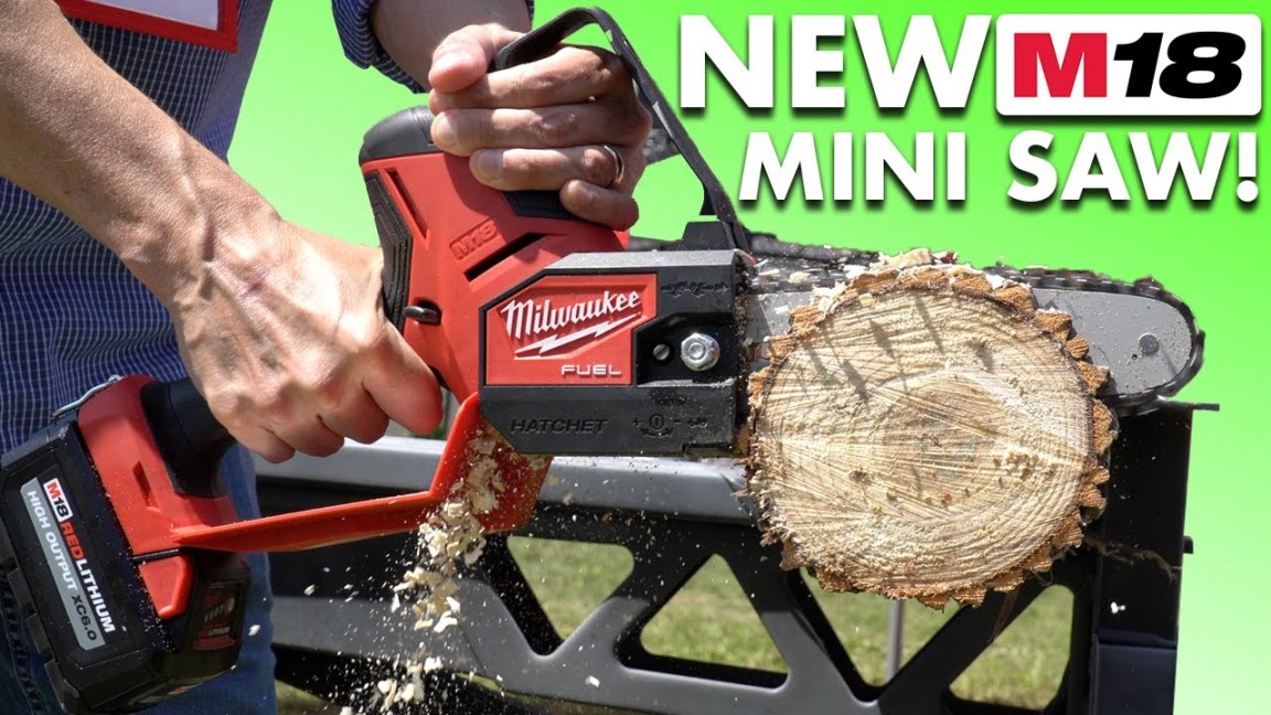 NEW Milwaukee M Fuel Mini Saw! M Fuel Hatchet Pruner