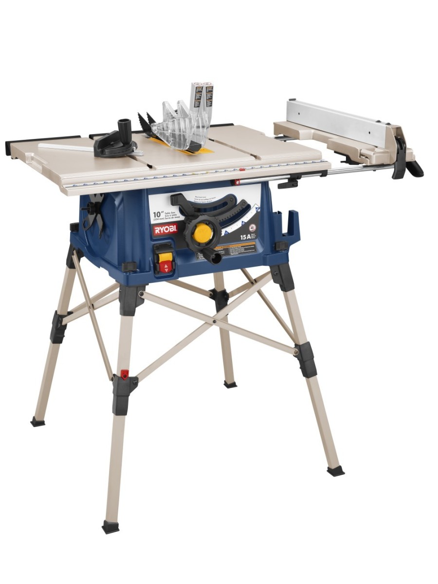 " Portable Table Saw with Stand - RYOBI Tools