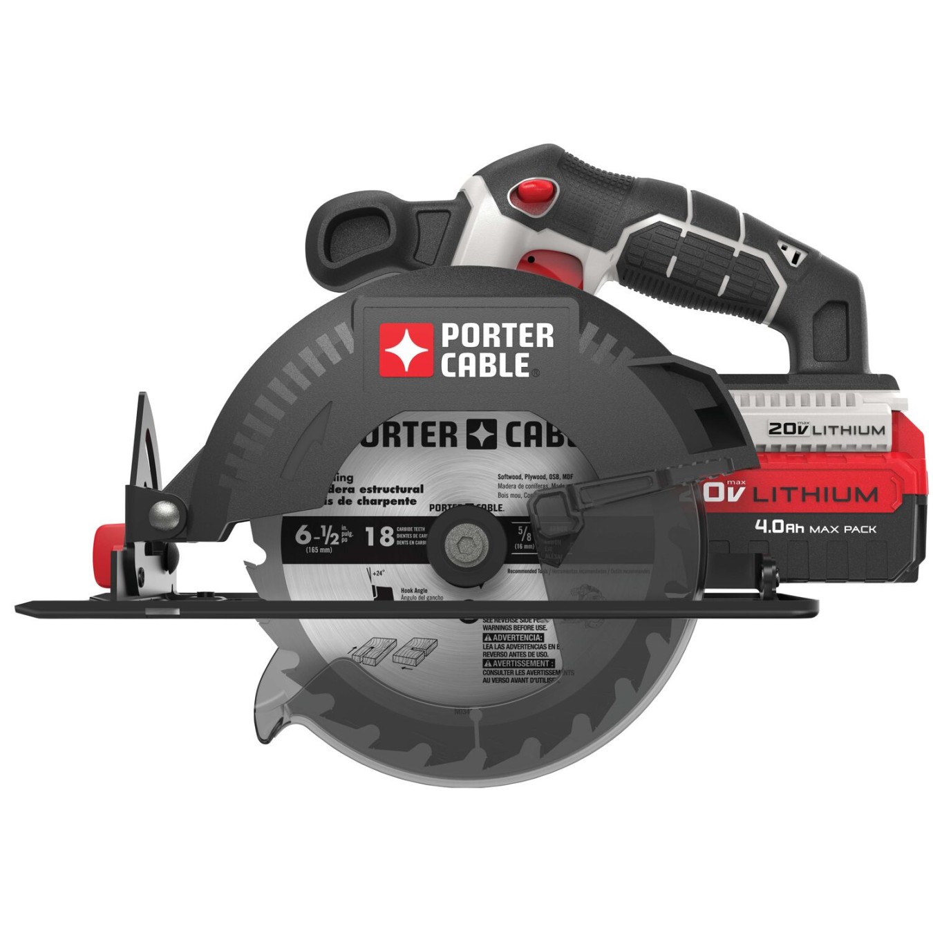 PORTER-CABLE -volt Max -/-in Cordless Circular Saw (Bare Tool