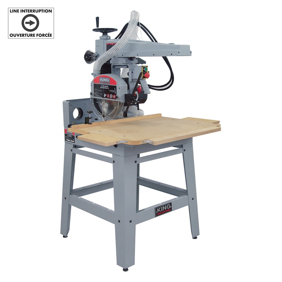 Radial Arm Saw KING Canada - Power Tools, Woodworking and